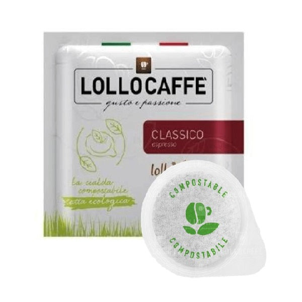 LOLLO CAFFE ΤΑΜΠΛΈΤΑ 44 ESE ΚΟΥΤΊ 150 ΤΕΜΆΧΙΑ