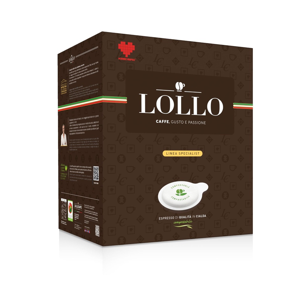 [CIA-LOLL-ORO] Lollo Caffè Miscela Oro - 150 Ταμπλέτες ESE 