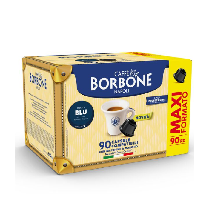 [DOLCE-BLU] Borbone Caffè Miscela Blu - 90 Κάψουλες Dolce Gusto
