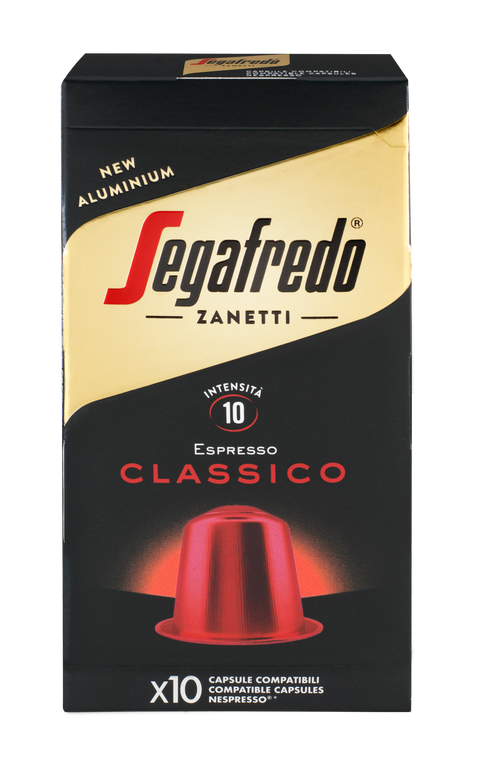 [SEG-NES-CLA] Segafredo Zanetti Classico - 10 Capsule Alluminio Nespresso