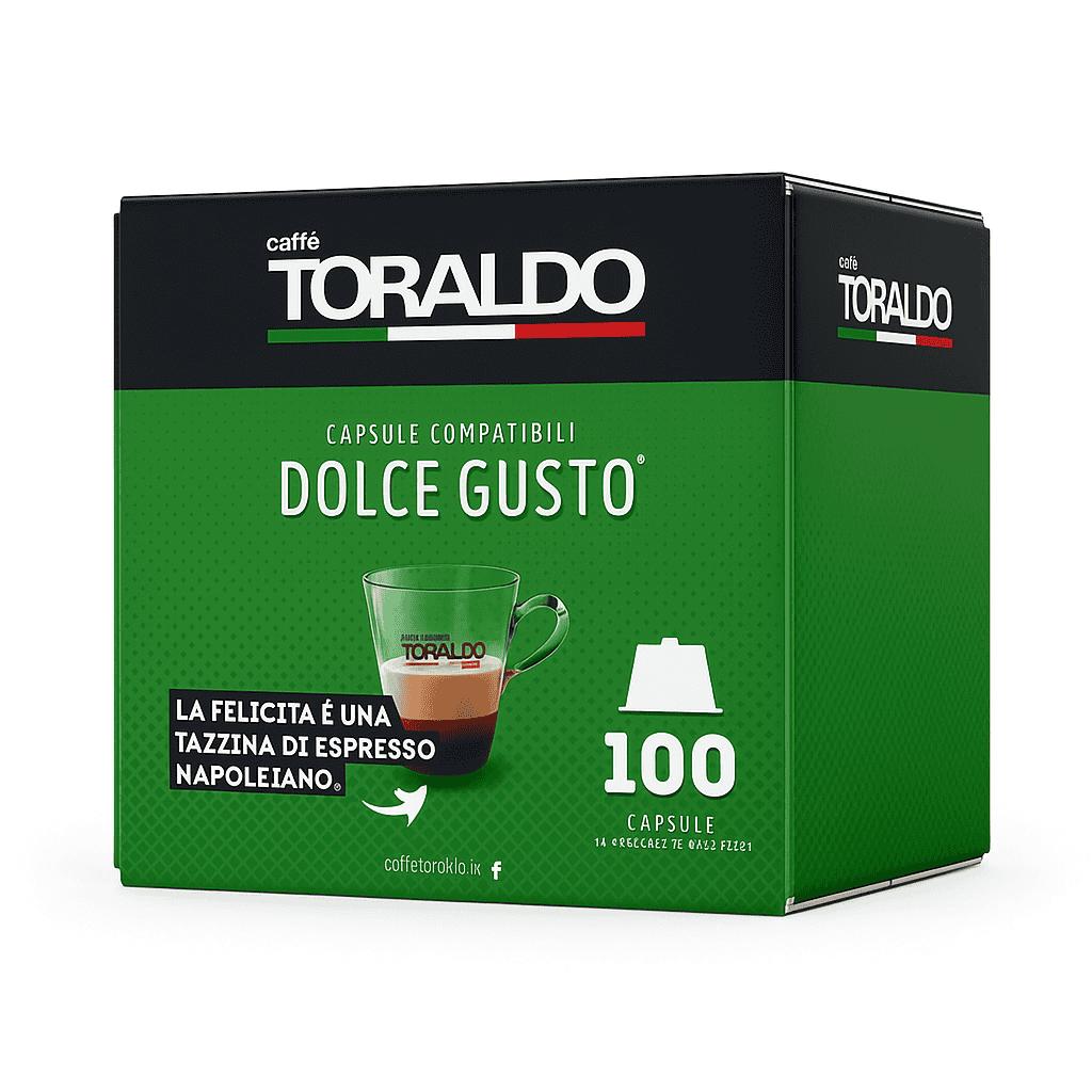 [TOR-DG-CREM] Toraldo Caffè Miscela Cremosa - 100 Κάψουλες Dolce Gusto 