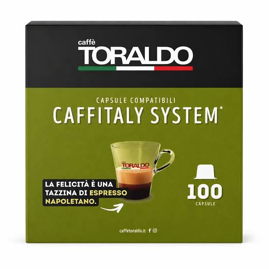 [TOR-CAF-CREM] Toraldo Caffè Miscela Cremosa - 100 Κάψουλες Caffitaly